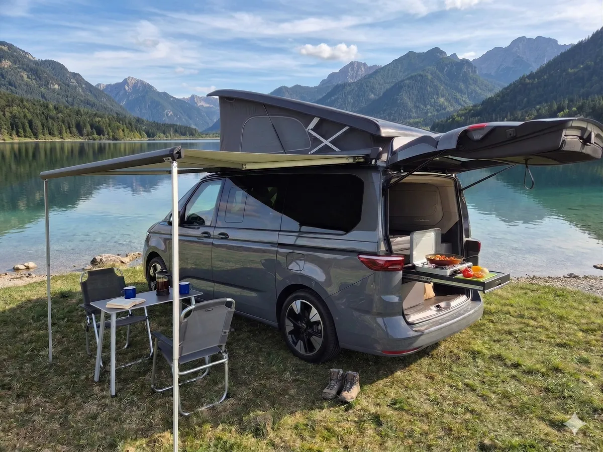 Cestování (Diesel) — VW California Beach T7